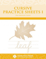 Cursive Practice Sheets I